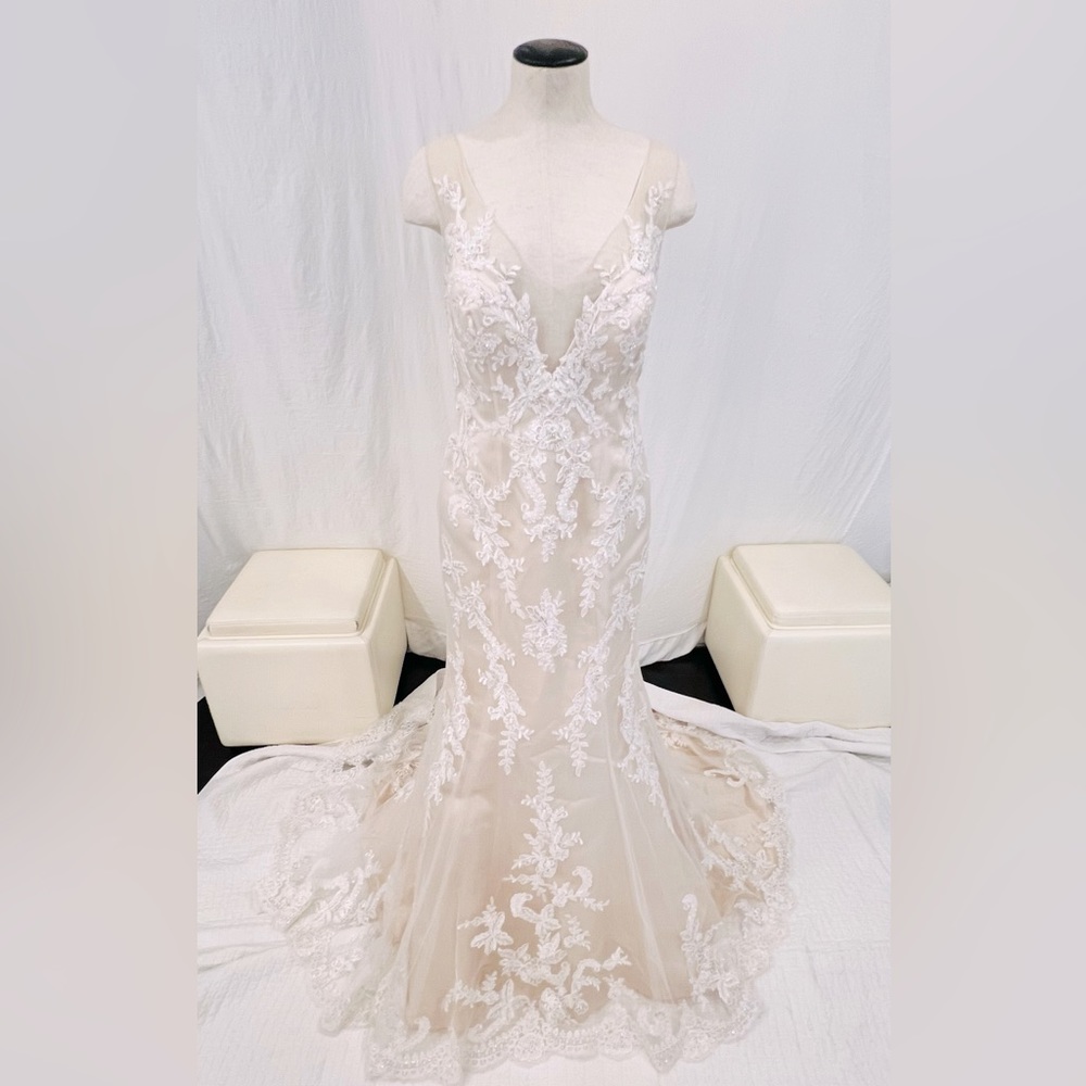 NWOT Imperial Gown - Wedding Dress - Champagne/Ivory/Silver